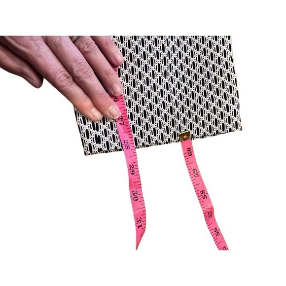 Adrianna Papell Printed Button Closure Pockets Straight-Leg Pants US 10 Office - Picture 3 of 6